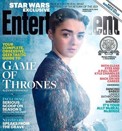 Cambio de look de Arya Stark en la quinta temporada