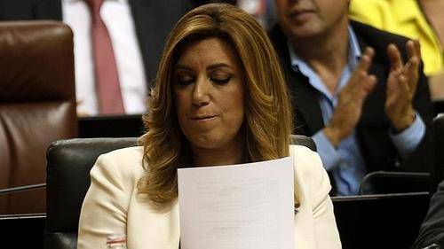 Susana Díaz batió un récord esta mañana