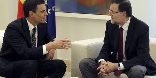 Rajoy y Pedro Sánchez se reúnen 'en secreto'
