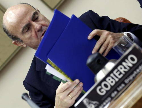 De Guindos presume de 'la buena marcha' de la economía española
