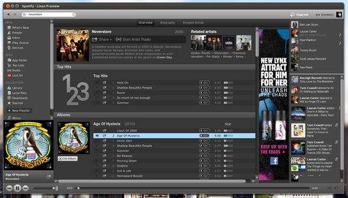 Spotify manda en la música