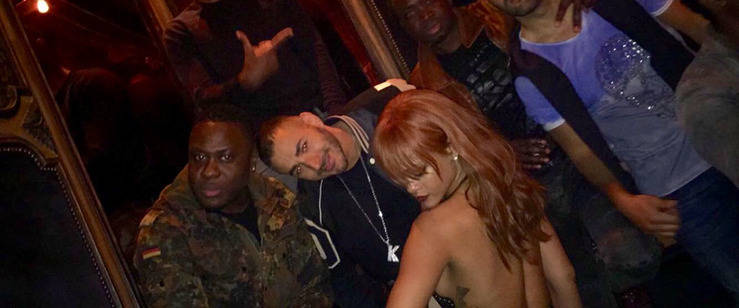 Rihanna, enamorada de Madrid
