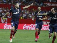 El Atléti se impone al Sevilla en el Pijuán