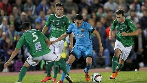 El Barça 'no hace nada' ante el Villanovense