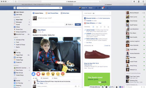 Facebook se 'emociona'