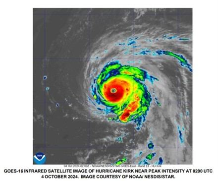 Aumenta la llegada de huracanes transformados en borrascas a España