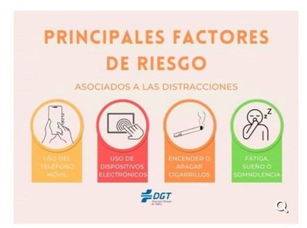 Nueva campaña del Interior para reducir distracciones al volante