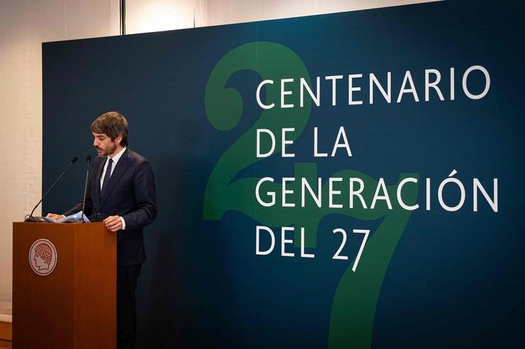 Cultura organiza eventos para conmemorar el Centenario de la Generación del 27