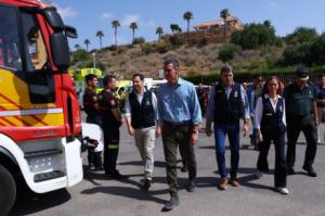 Cooperación ante los incendios: Sánchez y Moreno abordan el cambio climático, mientras Feijóo guarda silencio