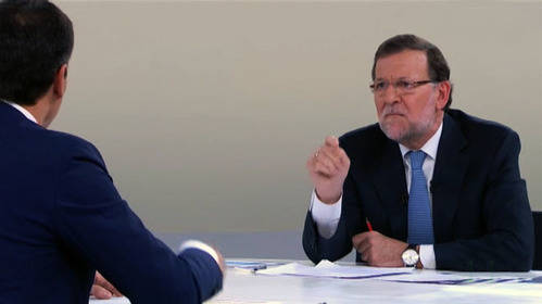 Rajoy dolido por Sánchez y éste por Pablo Iglesias