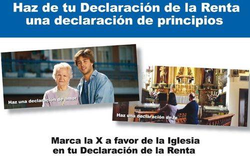 El 35% de los contribuyentes 'dona' a la Iglesia