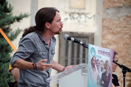 Pablo Iglesias reclama una sociedad civil que se oponga a los corruptos