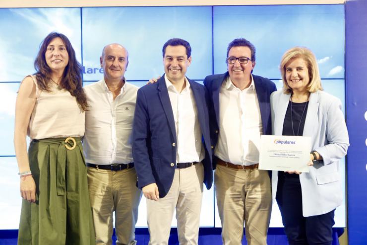 Moreno: “Trabajamos con humildad por Andalucía”