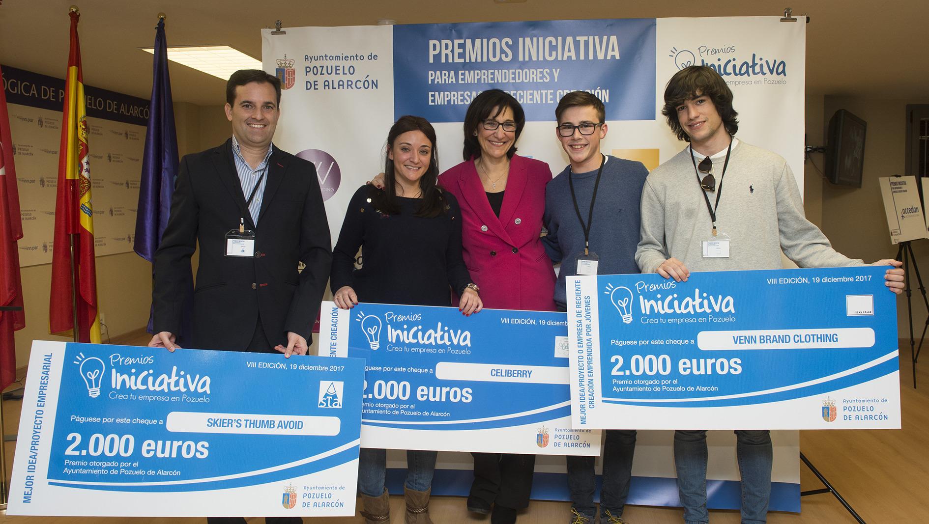 Pozuelo premia las mejores empresas de reciente creación y proyectos empresariales