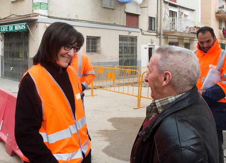 Las obras para la rehabilitación del céntrico Barrio de las Flores de Pozuelo avanzan a buen ritmo
