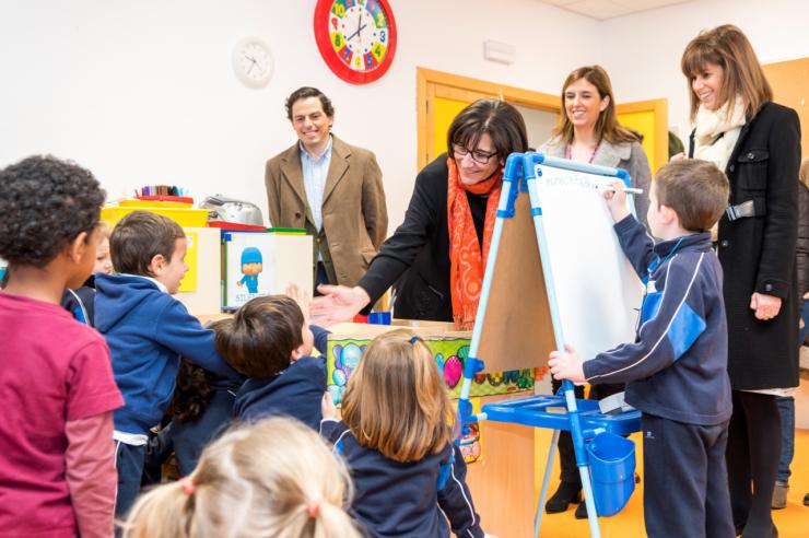 El colegio San José Obrero de Pozuelo luce nueva imagen