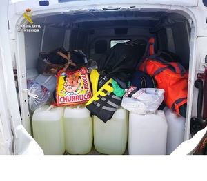 Intervenidos más de 1.360 litros de gasolina para el repostaje de ‘narcolanchas' en el Campo de Gibraltar