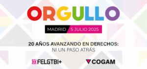 Orgullo Estatal 2025: Celebrando 20 años de matrimonio igualitario y defendiendo derechos LGTBI+