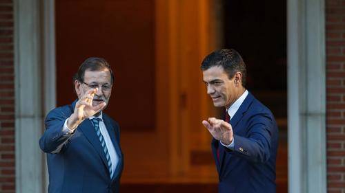 Rajoy y Sánchez 'si quisieron reunirse' (pero no salió)