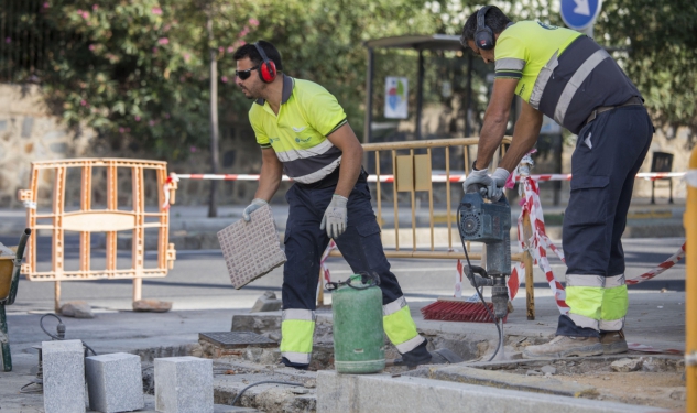 El Ayuntamiento de Huelva reurbaniza la Calle Virgen de Las Angustias para garantizar la accesibilidad