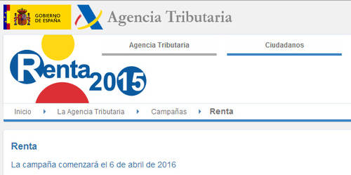 La Campaña de la Declaración de la Renta comienza este miércoles