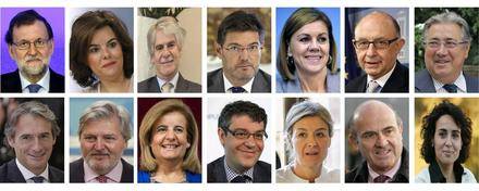 Rajoy mantiene al núcleo de su anterior gobierno