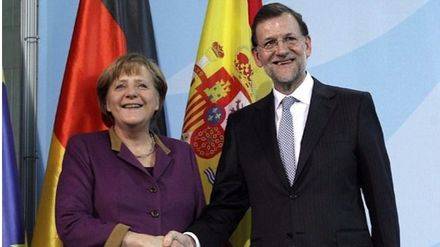 Merkel asegura que España 'va por una senda muy positiva'