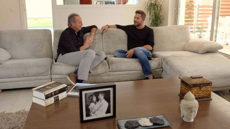 La visita de Bisbal a Bertín Osborne le otorga máximo de temporada