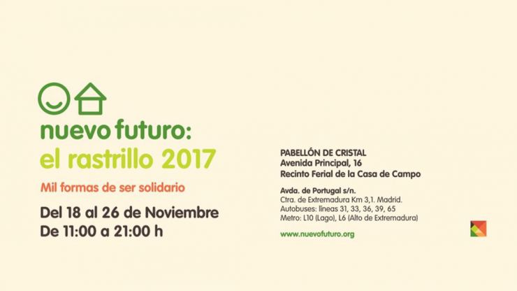 Llega la 49ª edición del Rastrillo de Nuevo Futuro