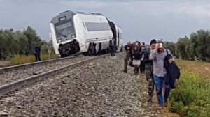 Descarrila un tren entre Málaga y Sevilla