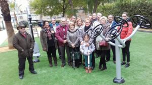 El Ayuntamiento de Sevilla culmina la instalación de el área biosaludables del Parque Puerto de las Palomas
