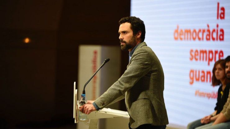 Roger Torrent, presidente del Parlament