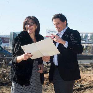 Pozuelo invierte medio millón de euros en un itinerario peatonal de más de 1.500 metros de aceras