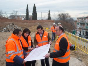Las obras para la rehabilitación del céntrico Barrio de las Flores de Pozuelo avanzan a buen ritmo