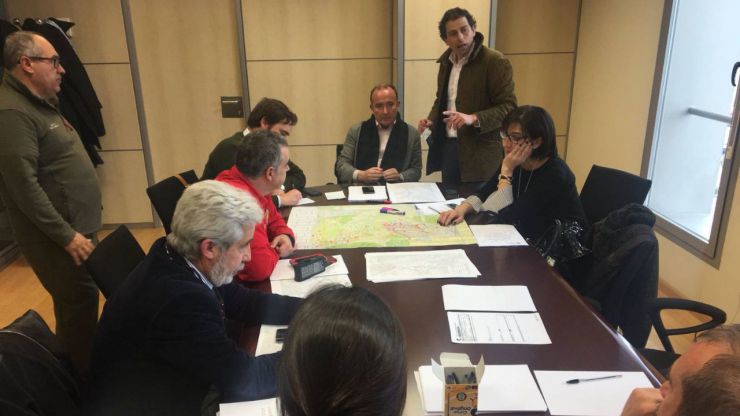 El Ayuntamiento de Pozuelo supervisa las medidas puestas en marcha tras la nevada