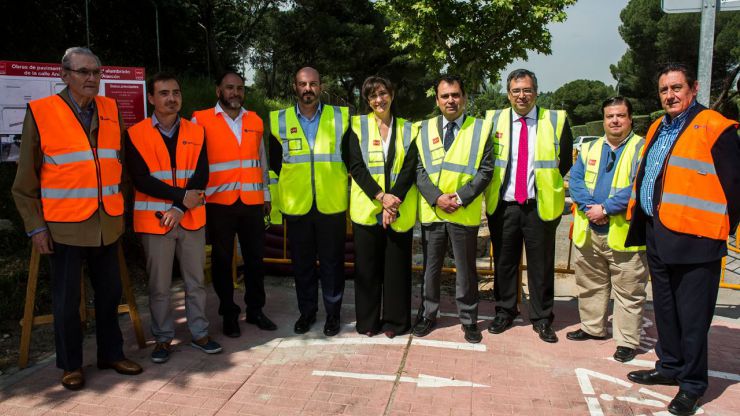 Mejora de movilidad y alumbrado en una importante vía de Pozuelo