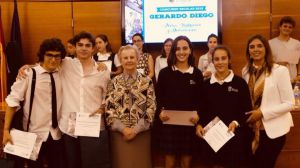 Los alumnos de Pozuelo reciben los Premios del Concurso de Poesía, Ilustración y Declamación Gerardo Diego