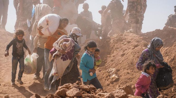 Falta de fondos para atender a los desplazados y refugiados sirios