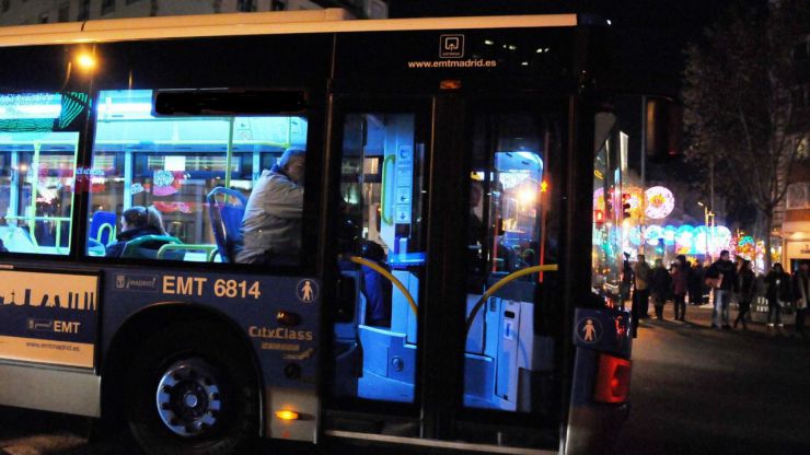 EMT refuerza 32 líneas para facilitar el acceso al Centro durante la época navideña