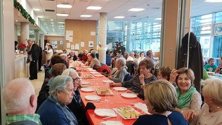 El ayuntamiento de Villanueva de la Cañada organiza la tradicional fiesta de reyes para los mayores