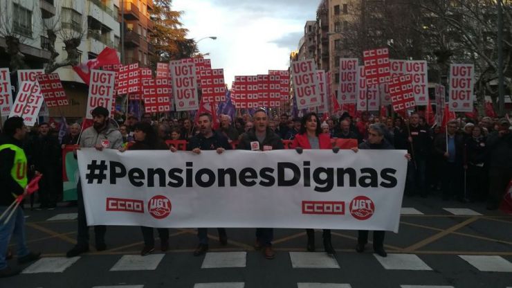 Al bambarria vasco de la manifestación