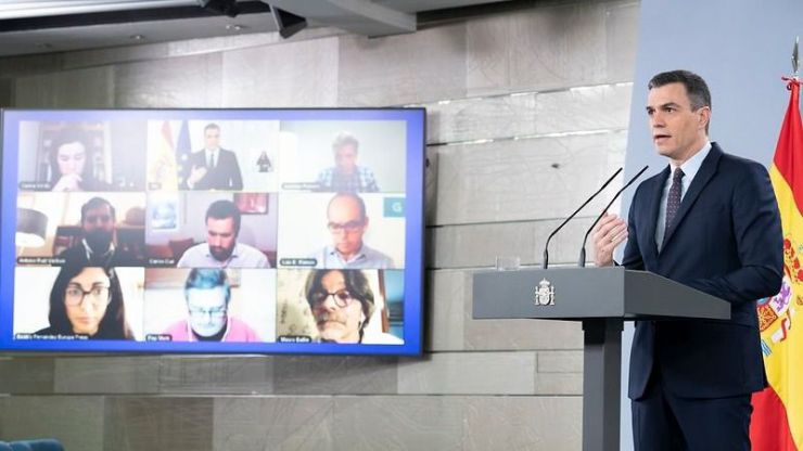 Sánchez tiene previsto inaugurar este martes la “mesa de reconstrucción”