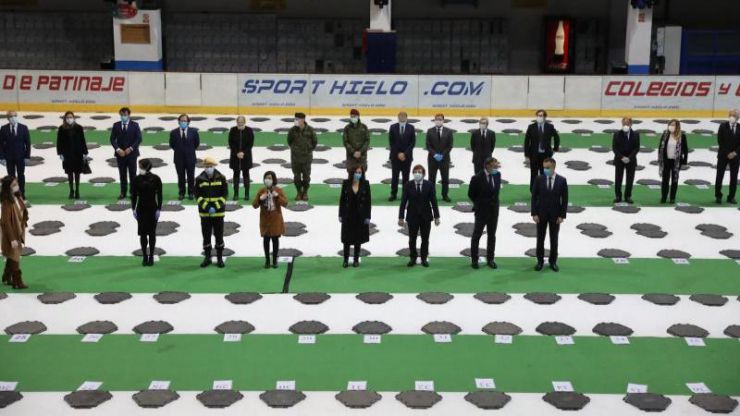 Cierra la morgue provisional del Palacio de Hielo de Madrid