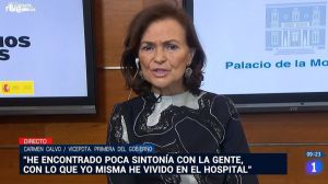 Carmen Calvo adelanta que necesitaremos 