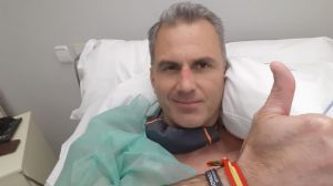 Coronavirus: Ortega Smith ingresado de urgencia con trombos en una pierna y los pulmones