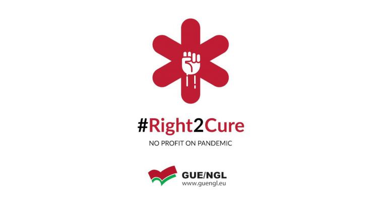 Unidas Podemos se suma al #Right2Cure para que la vacuna contra el Covid-19 sea universal y gratuita