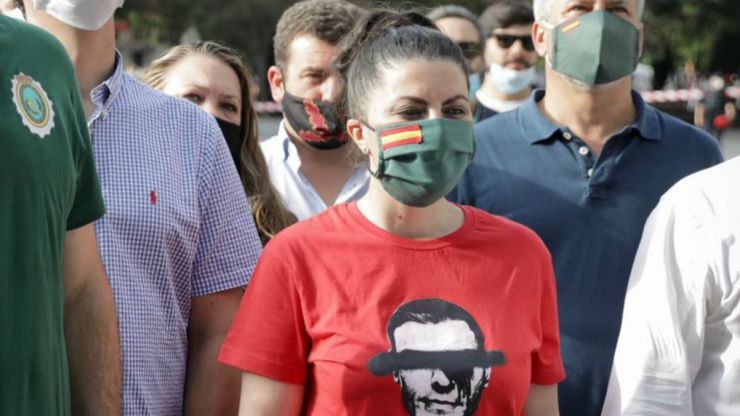 Macarena Olona en Oñate: 'Cachorros de ETA, no os tenemos miedo y no nos vamos a rendir'