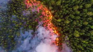 Varias ciudades rusas están envueltas en una neblina debido al megaincendio de Siberia