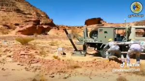 Descubren morteros españoles en una conflictiva zona de la frontera saudí-yemení