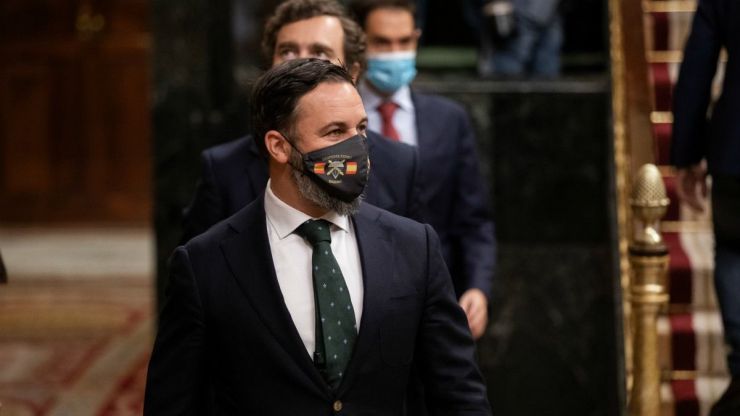 Abascal sobre el Gobierno: 'Quieren implantar una república comunista antiespañola'